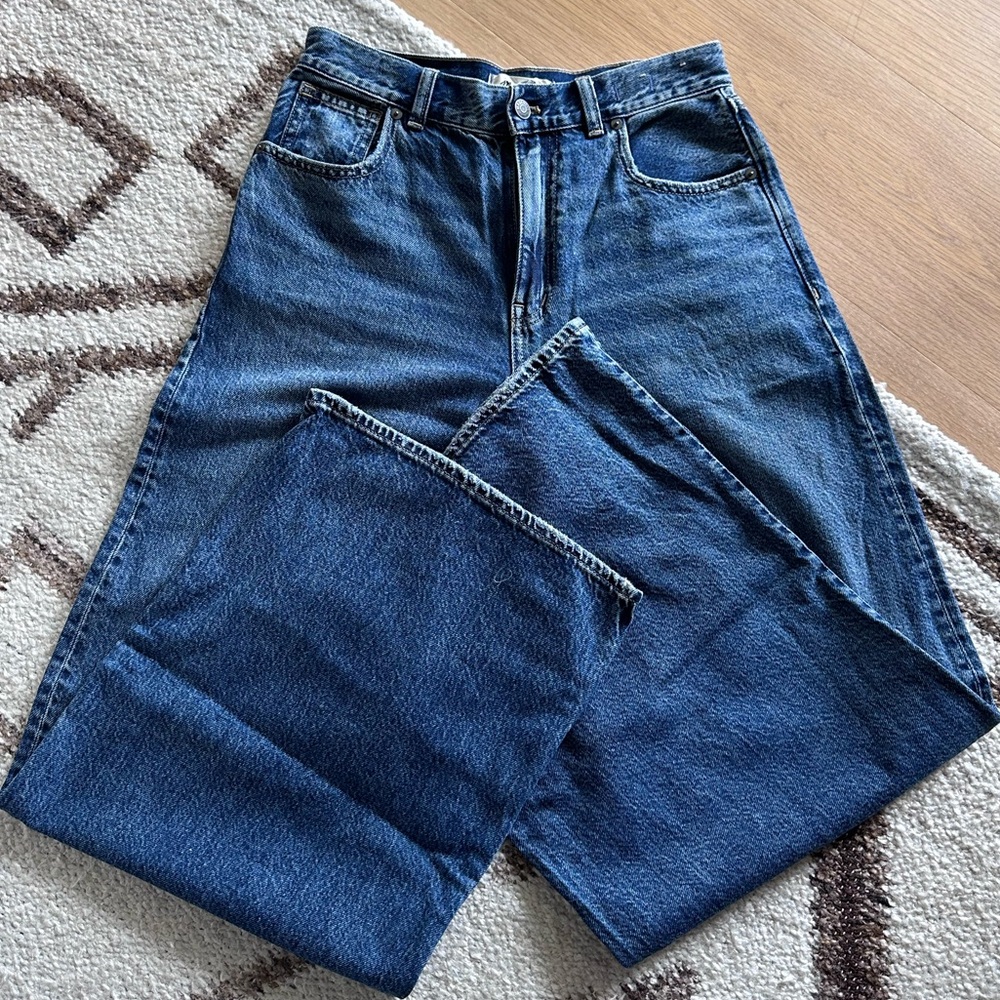 Madewell wide leg jeans